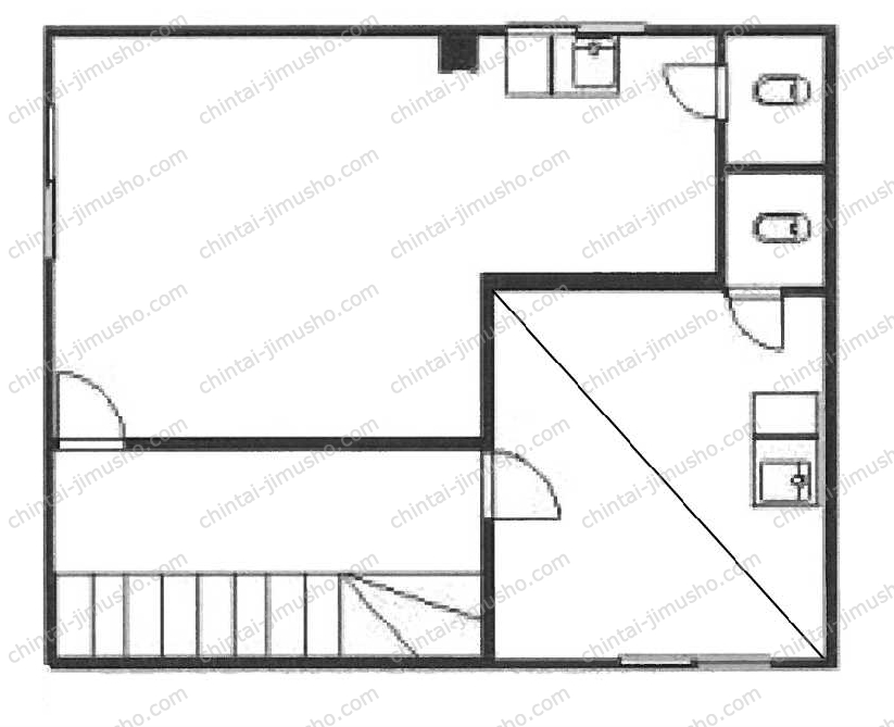 阿部ビルの間取図