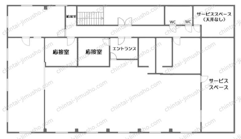 ニッカル商工ビルの間取図