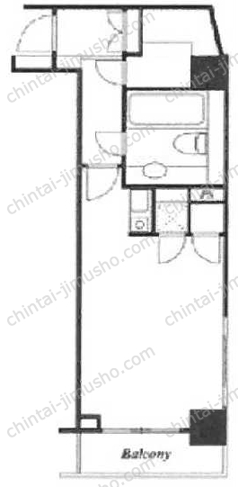 銀座ベラメンテの間取図