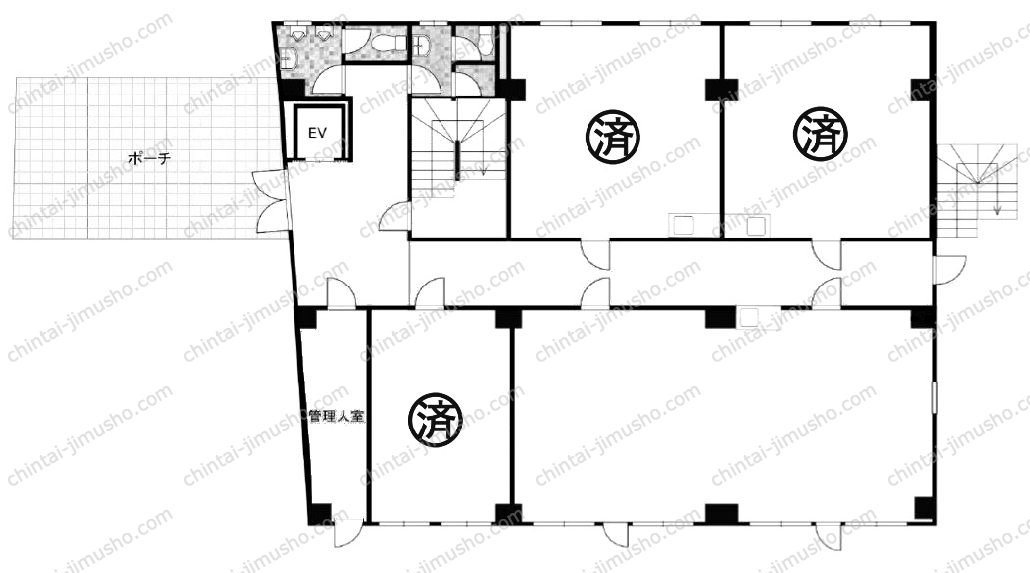 佐伯池袋ビルの間取図