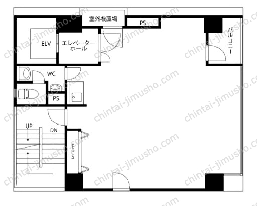 日宝神田ビルの間取図