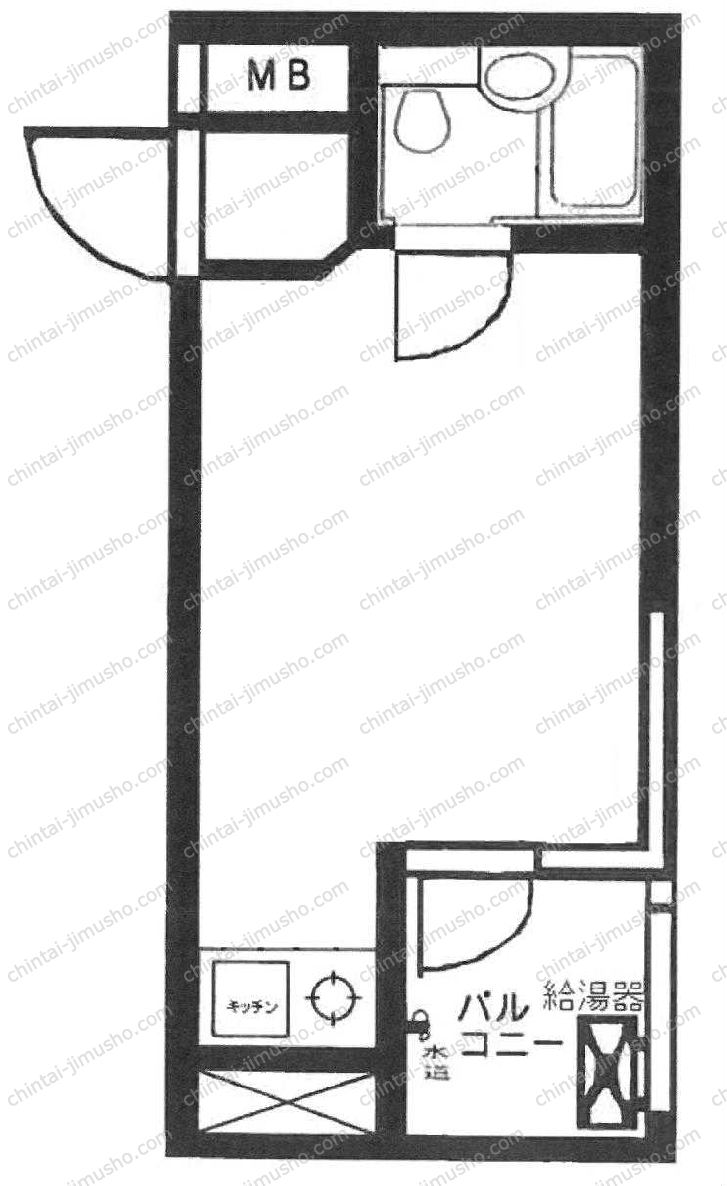 GSハイム新宿南口の間取図