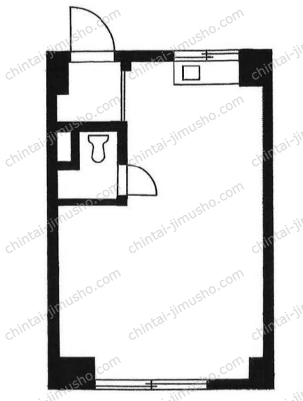 カーサ御苑の間取図