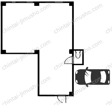 赤羽北2丁目店舗の間取図