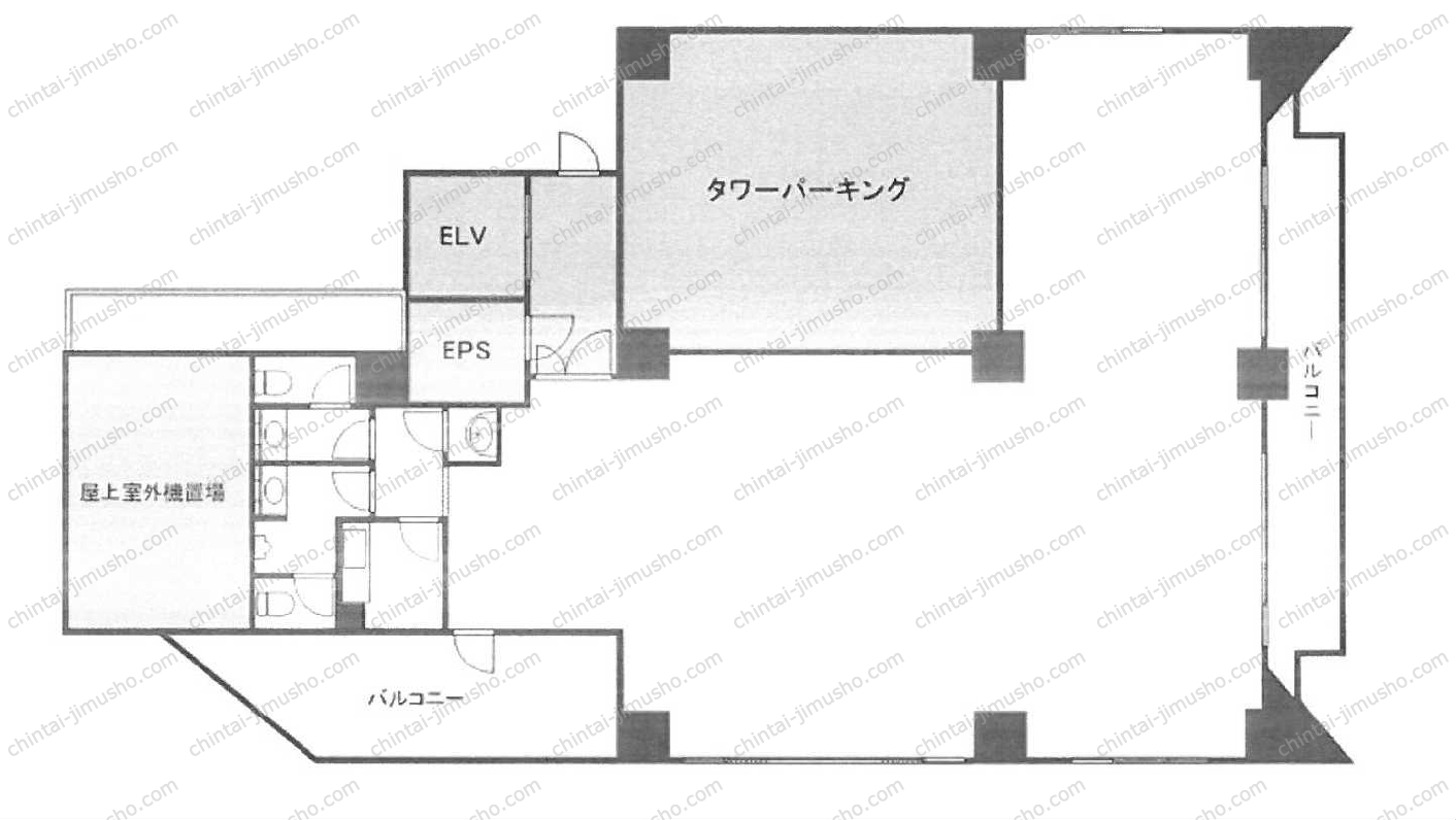 HILLCREST方南町ビルの間取図