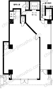 新橋原ビルの間取図