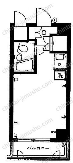 日興パレス横浜の間取図