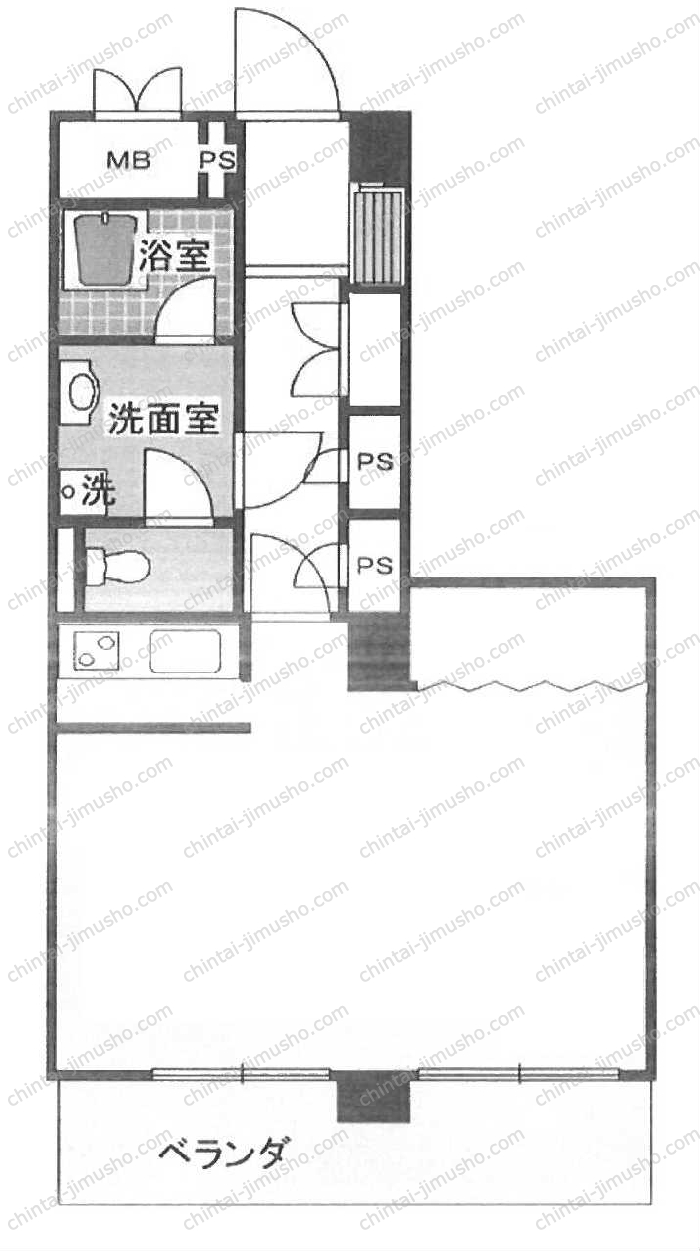 大久保センタービルの間取図