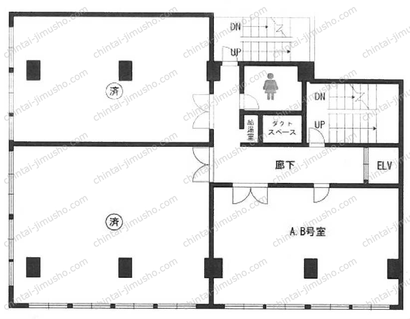 東都水ビルの間取図