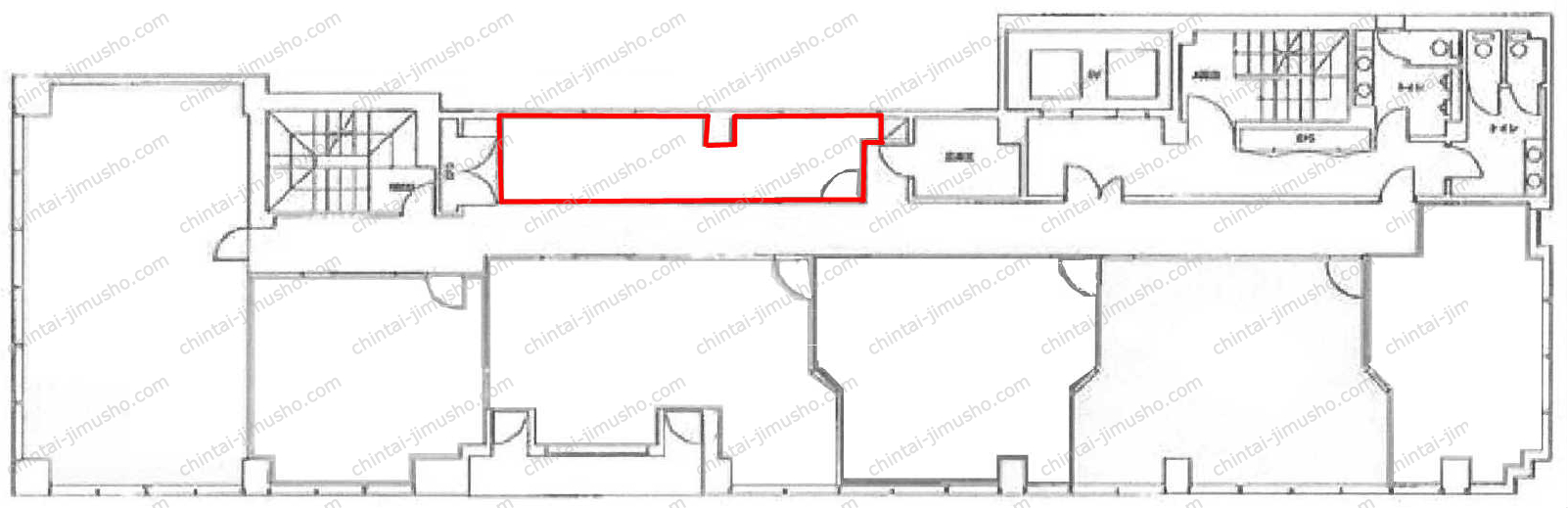 ル・グラシエルBLDG.7の間取図