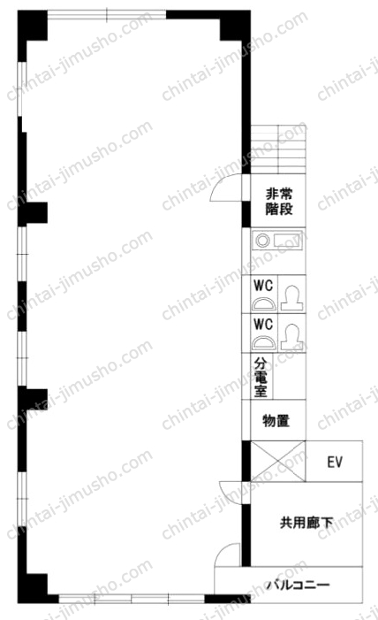 東海ビルの間取図