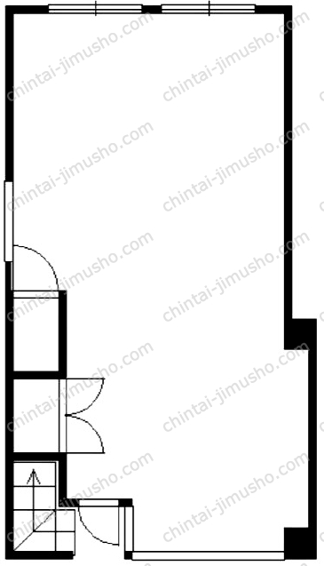 向後ハイツの間取図