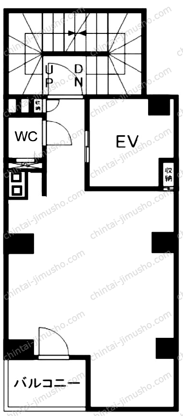 リヨンドール虎ノ門の間取図