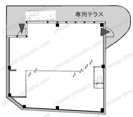 NISHIAZABU FT Ⅱの間取図
