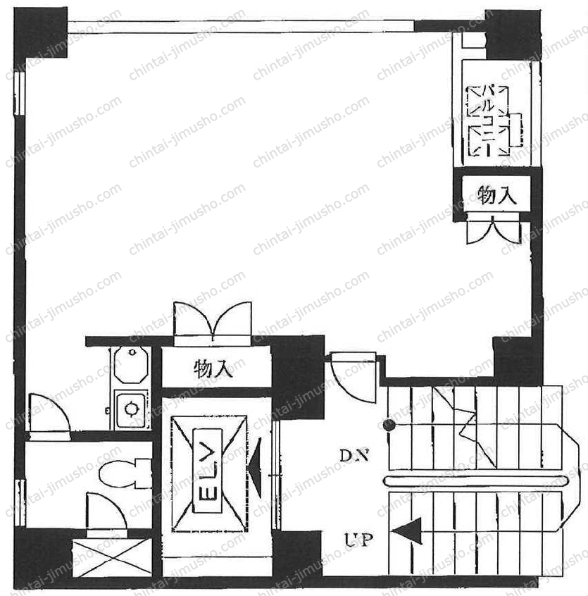 紅谷ビルの間取図