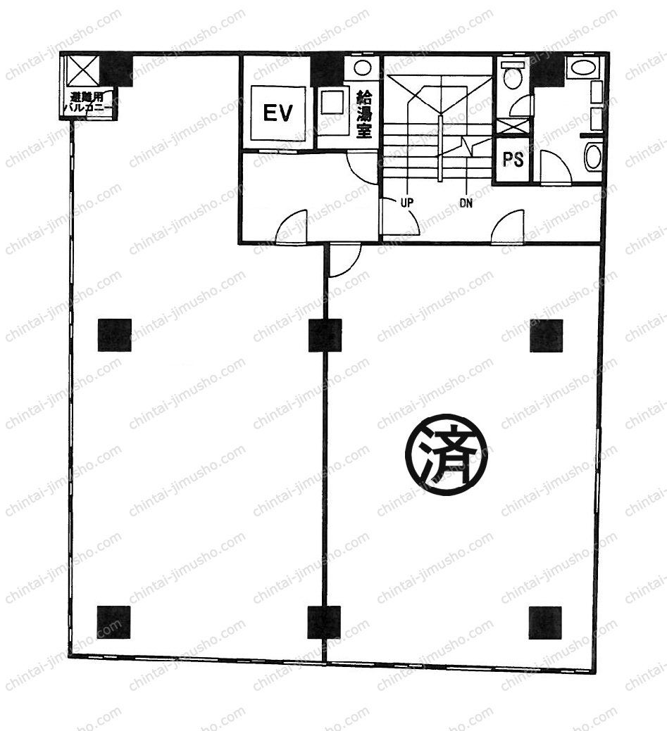 不老町守谷ビルの間取図