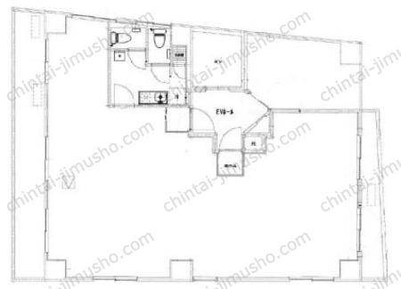 GCTビルの間取図