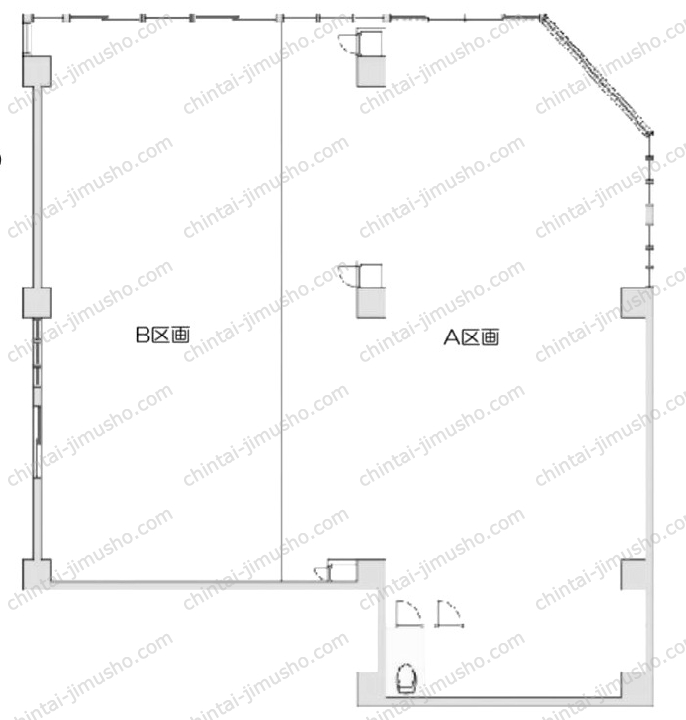 カーサスッドの間取図