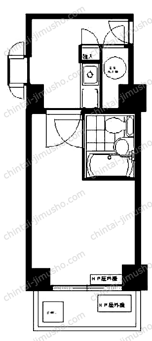 ステュディオ虎ノ門の間取図
