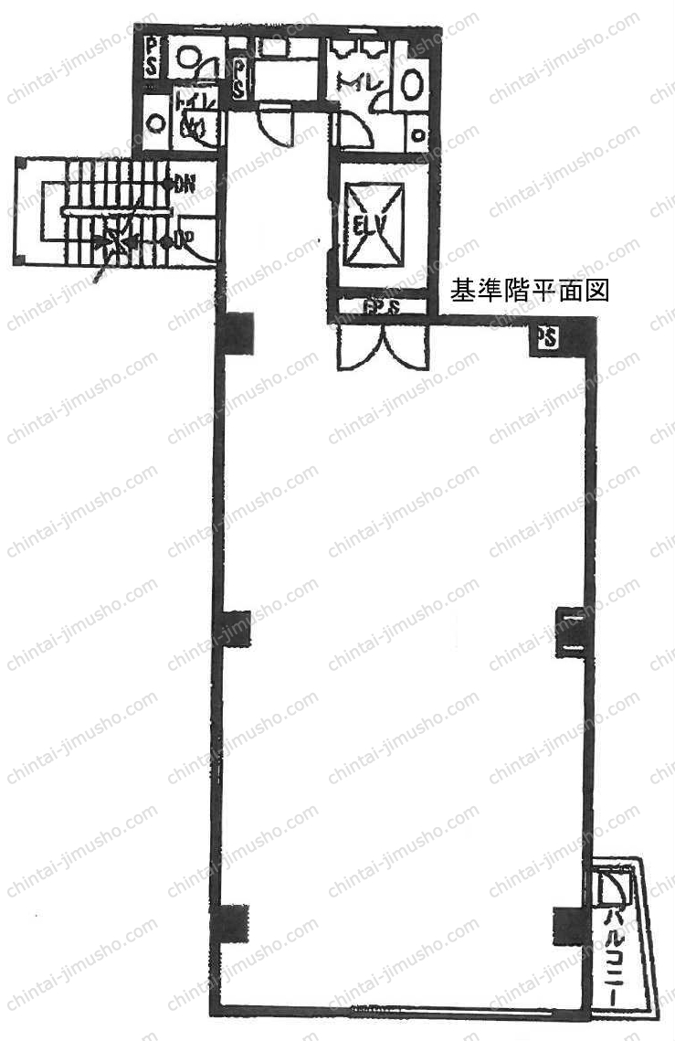 ファイブアネックスの間取図