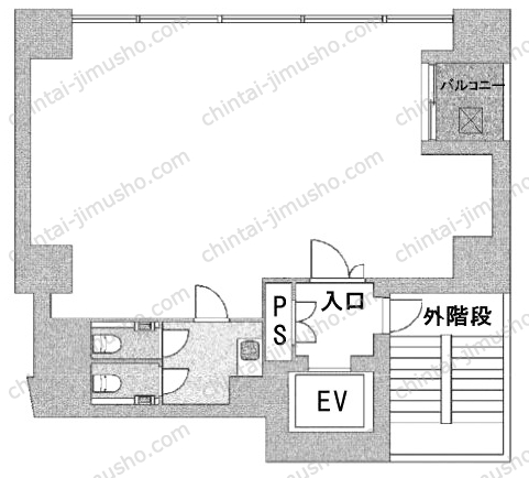 ハイホーム六本木の間取図