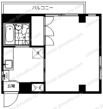 荒井マンションの間取図