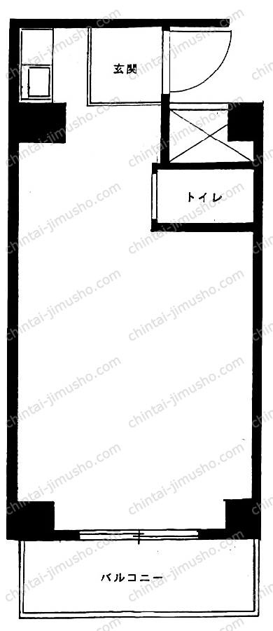 ホワイトヒル渋谷の間取図