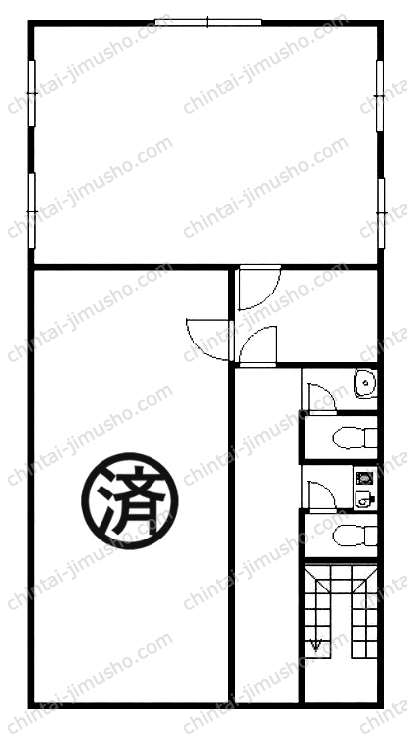 東興ビルの間取図