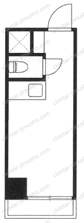 西新宿ダイヤモンドパレスの間取図