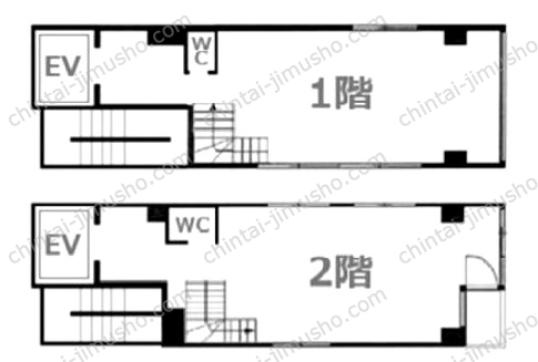 宇田川第一ビルの間取図