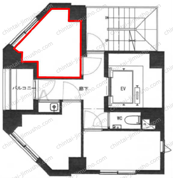 ル・グラシエルBLDG.32の間取図