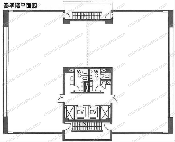 上野駅前第一生命ビルディングの間取図