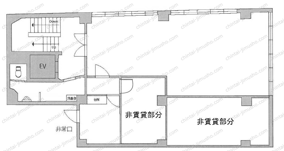 神田サクラビルの間取図