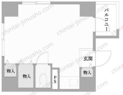 オリエンタル道玄坂の間取図