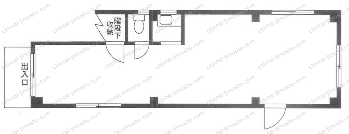 菊地ビルの間取図