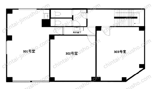 ラパンビルディングⅠの間取図