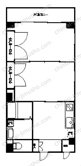 レプレビルの間取図