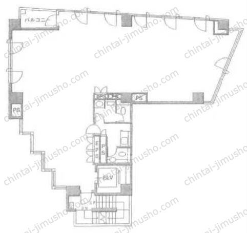 HAGIWARA BLDG.2／萩原ビル第2の間取図