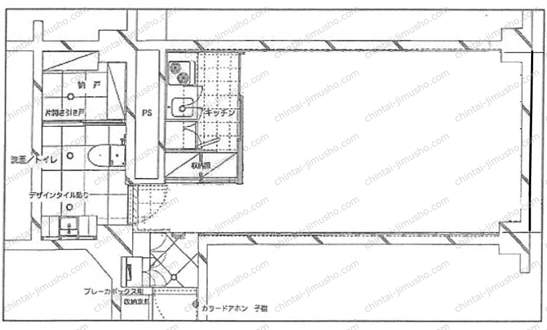 トーア文京マンションの間取図