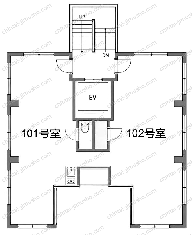 司コーポラスの間取図