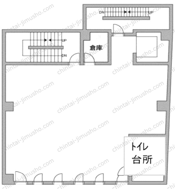 コモンズビルの間取図