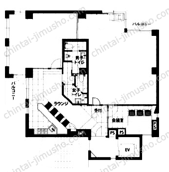南青山ヒルフラッツの間取図