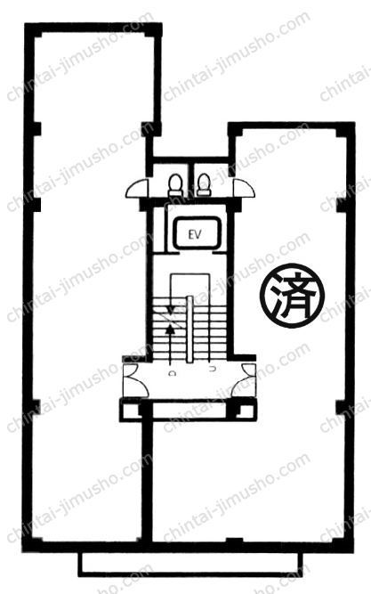中野新橋ペガサスビルの間取図