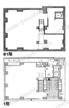 銀座レンガ通り福神ビルの間取図