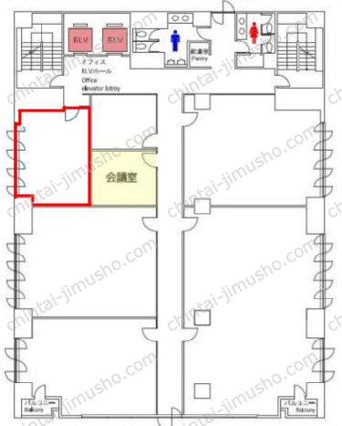 SD12ビルの間取図