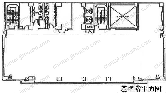 八王子第一東京海上日動ビルの間取図