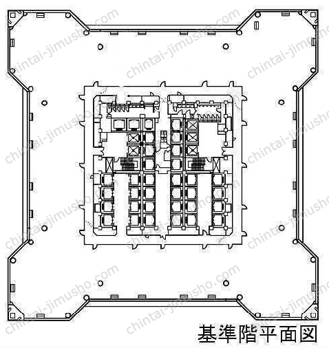 横浜ランドマークタワーの間取図