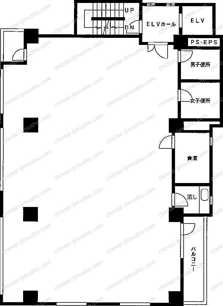 土屋ビルの間取図