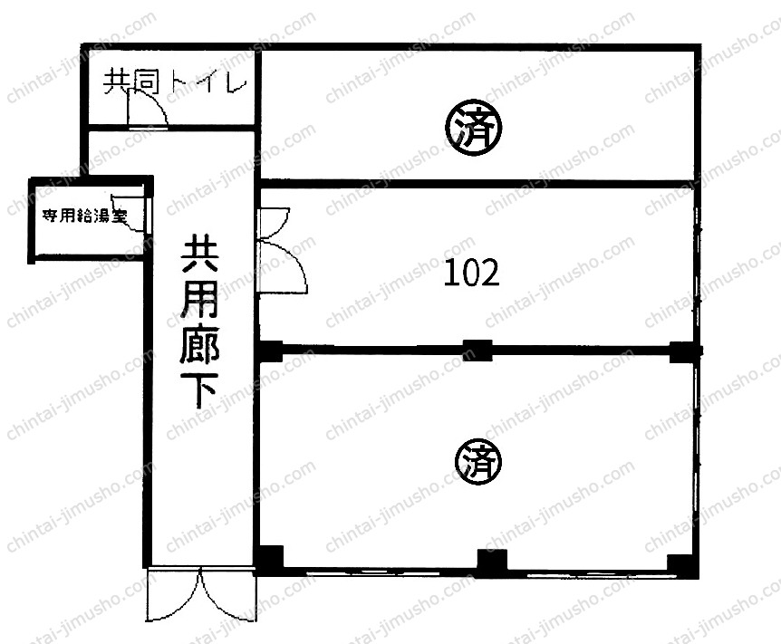 山下ビルの間取図
