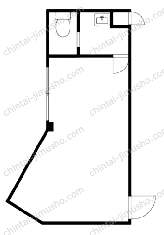 ソシアル都立大学駅前の間取図
